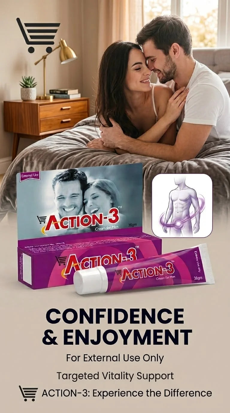 Action-3 Men Power Cream