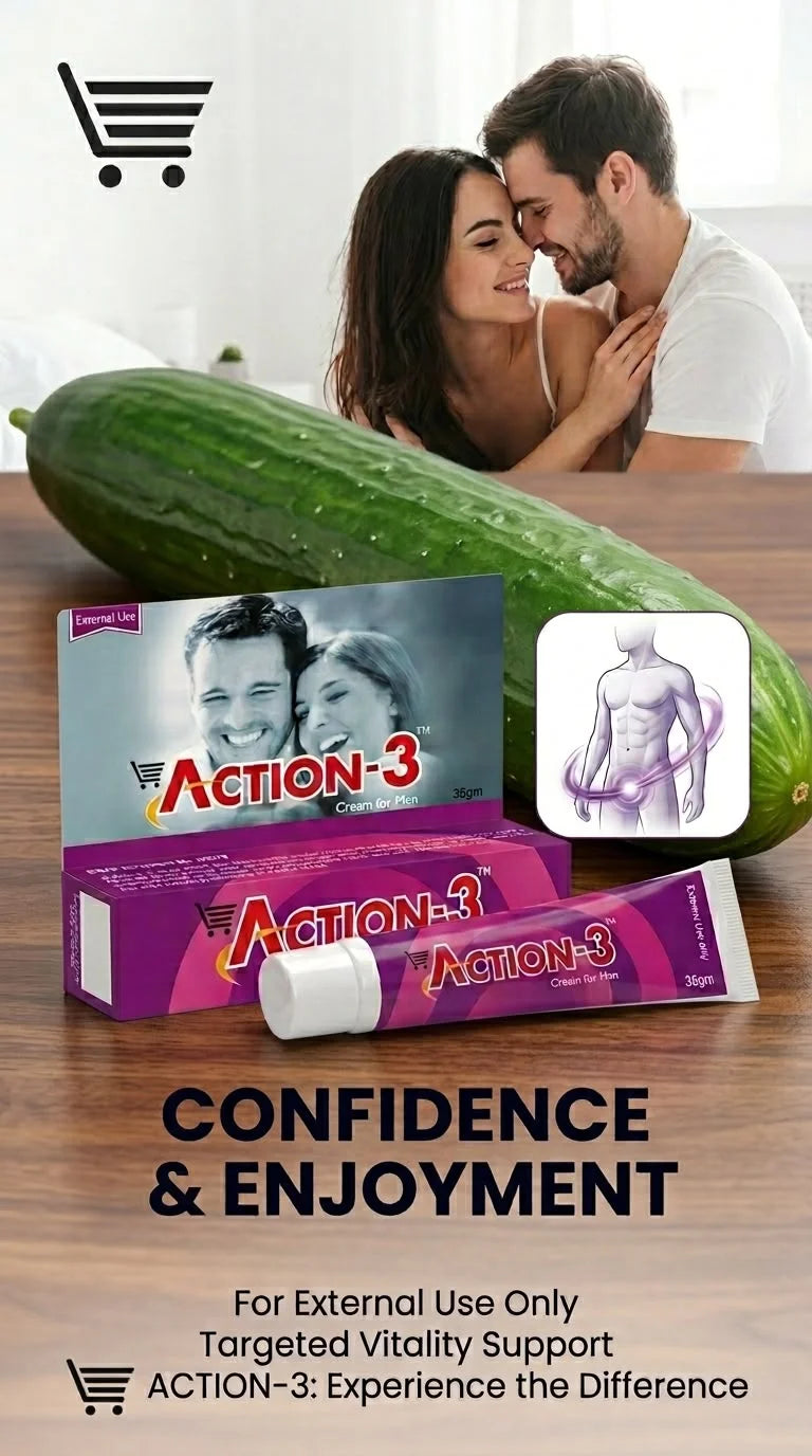 Action-3 Men Power Cream