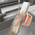 Mini Foldable Desktop Mop Hand-free Washing Cleaning Dual-use Small Rubber Cotton Mop