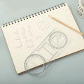 Multifunctional Geometric Plastic Ruler