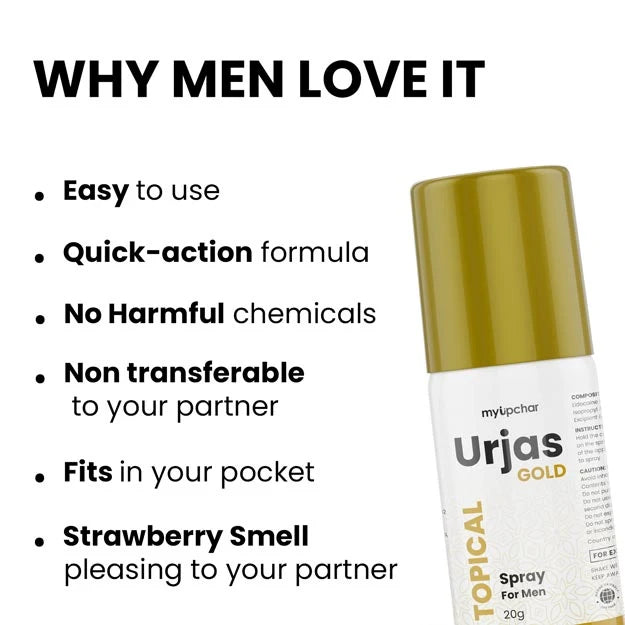 Urjas Gold Spray for Men