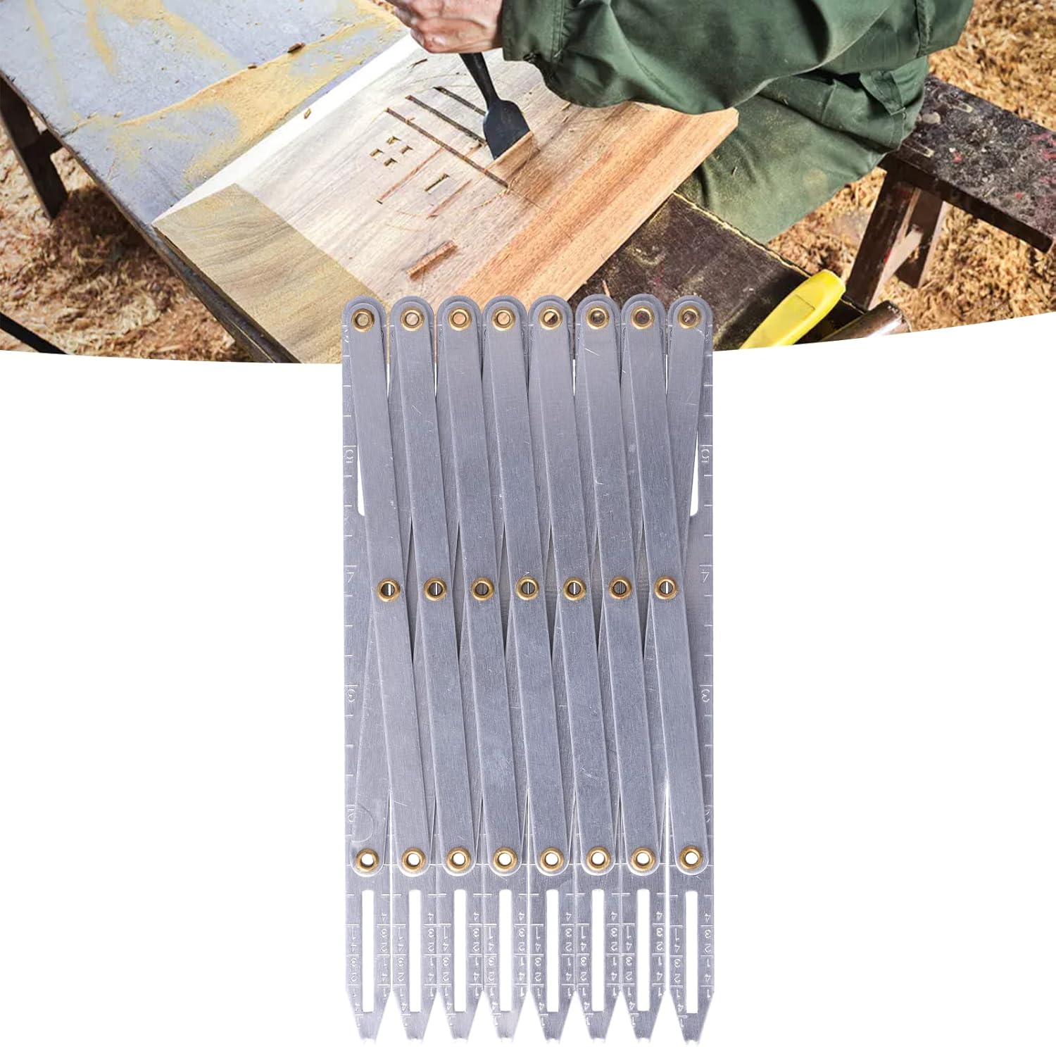 Sewing Gauge Ruler for Buttons