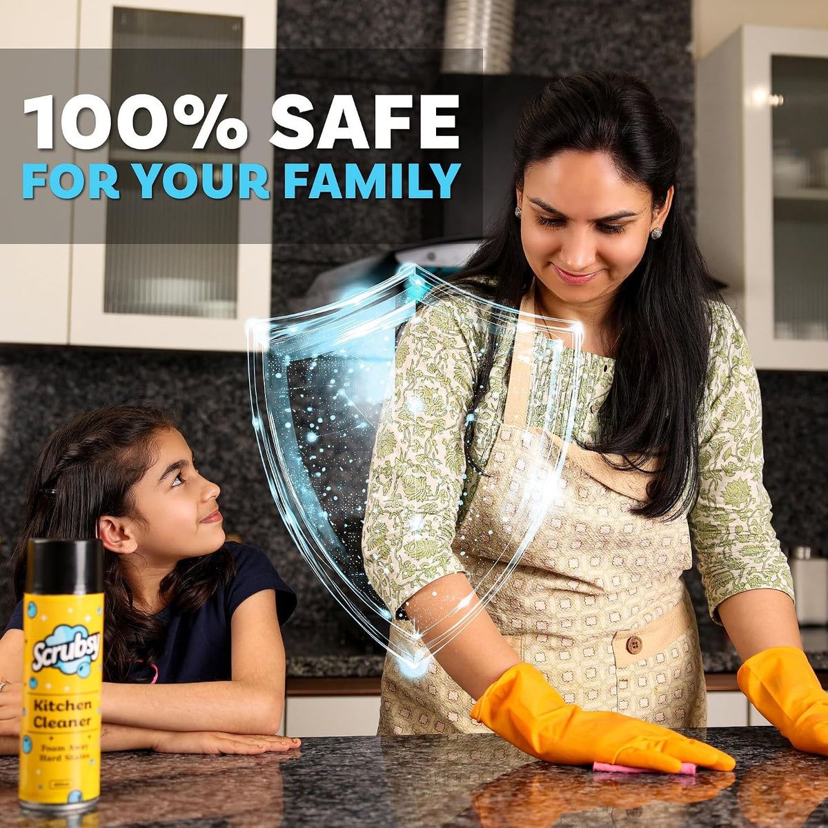 Buy 1, Get 1 FREE Foam Based Complete Kitchen Cleaner & Disinfectant