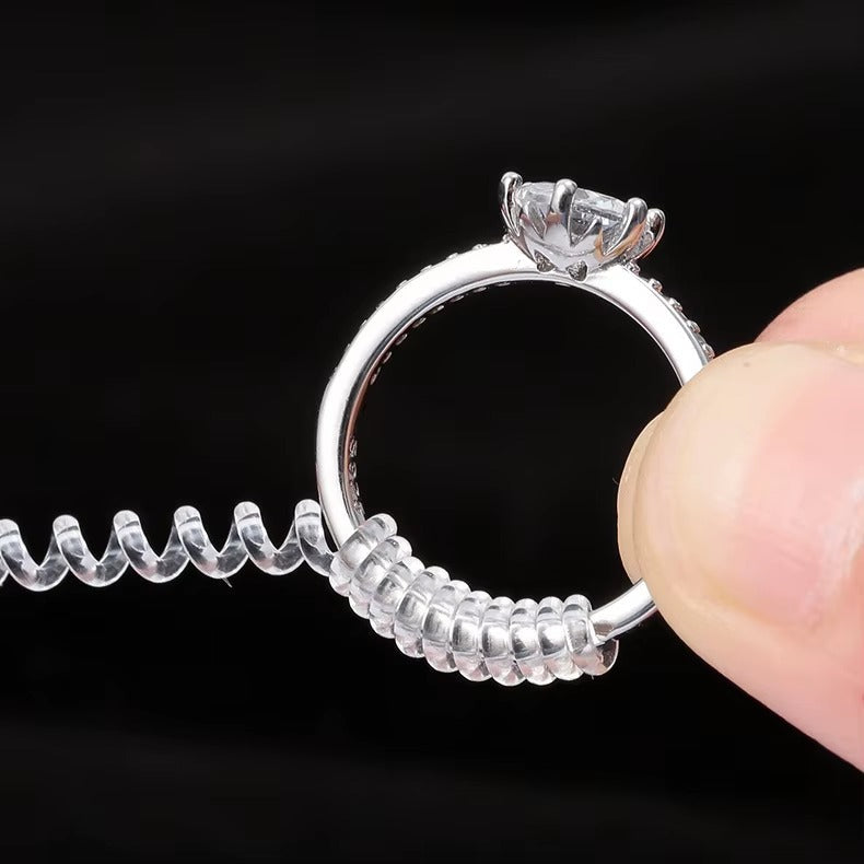 Spiral Ring Finger Ring Size Adjuster / Pack Of 10 pcs