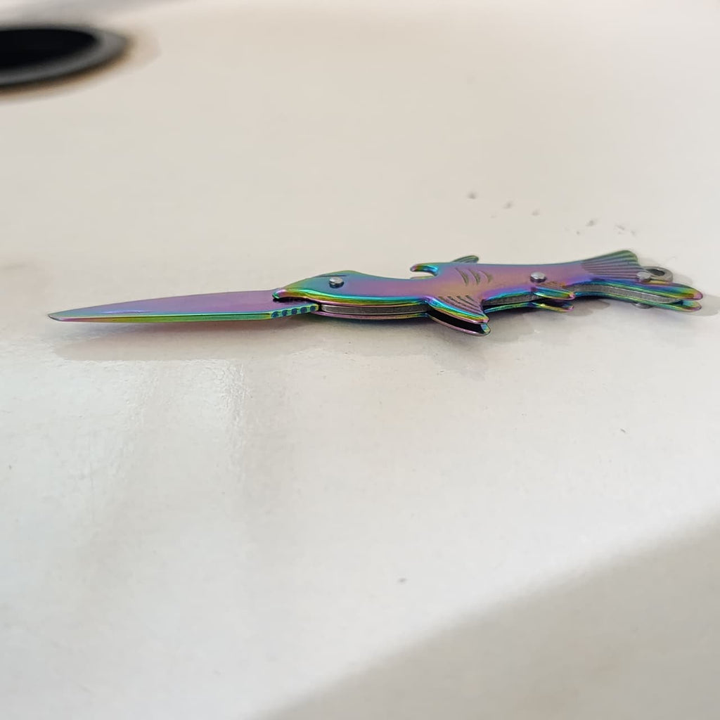 Mini Fish shaped folding knife