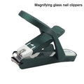 Nail Clippers with Storage Box And Magnifying Glass